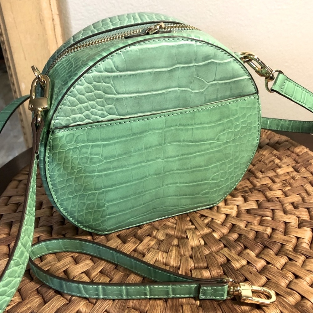 Gianni Bini mint green circle purse